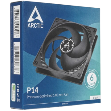 Вентилятор для корпуса Arctic Cooling ARCTIC P14 Black/Black ACFAN00123A