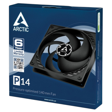 Вентилятор для корпуса Arctic Cooling ARCTIC P14 Black/Black ACFAN00123A