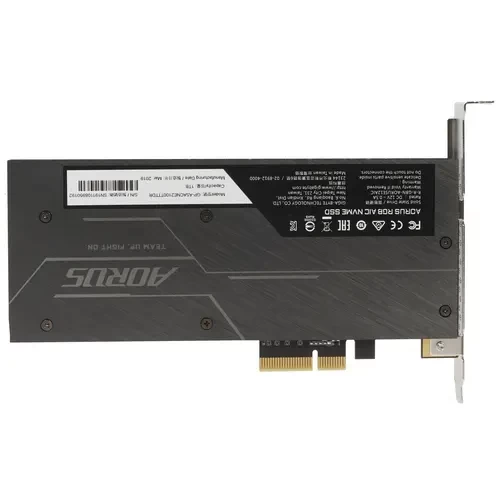Твердотельный накопитель GIGABYTE 1000 Gb AIC AORUS RGB GP-ASACNE2100TTTDR