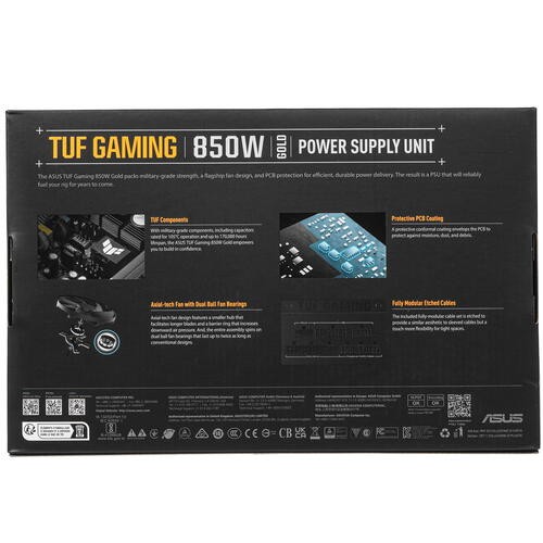 Блок питания ASUS 850W TUF-GAMING-850G (90YE00S2-B0NA00) 16 Pin (PCIe 5.0 Connector Cable Details)