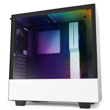 Компьютерный корпус NZXT H510i White/Black CA-H510i-W1