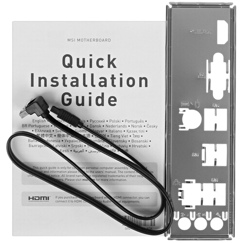 Материнская плата MSI PRO H610M-E