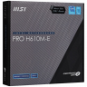 Материнская плата MSI PRO H610M-E