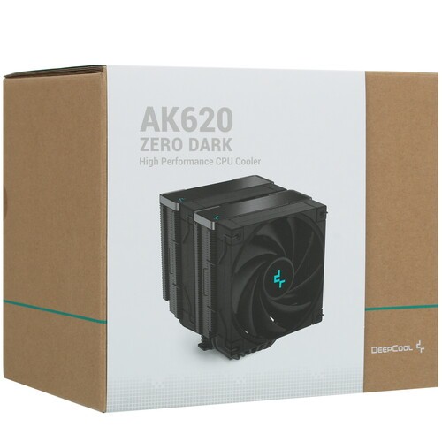 Кулер для процессора Deepcool AK620 ZERO DARK PWM R-AK620-BKNNMT-G-1