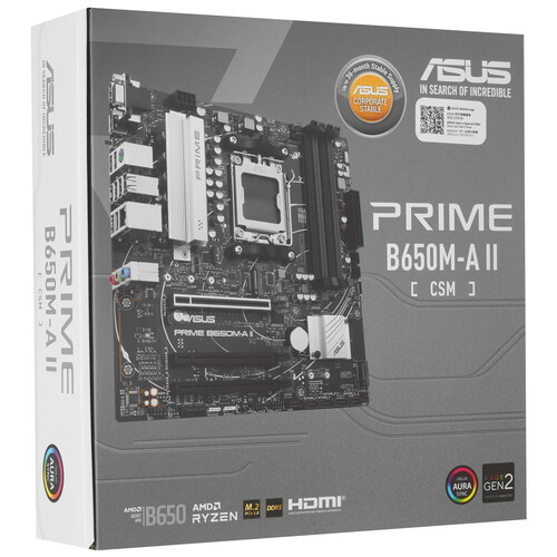 Материнская плата ASUS PRIME B650M-A II-CSM 90MB1EH0-M0EAYC