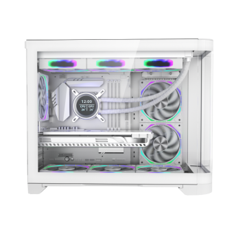 Компьютерный корпус 1STPLAYER UVIEW UV6 White (UV6-WH)