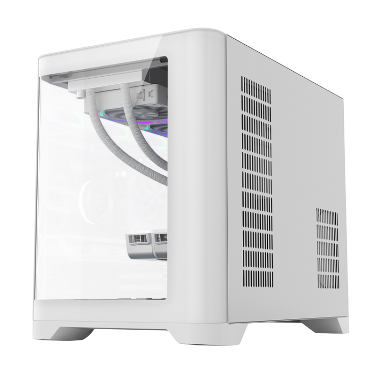 Компьютерный корпус 1STPLAYER UVIEW UV6 White (UV6-WH)