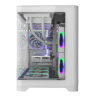 Компьютерный корпус 1STPLAYER UVIEW UV6 White (UV6-WH)