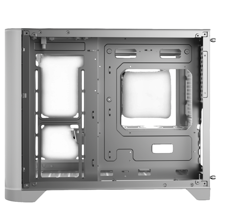 Компьютерный корпус 1STPLAYER UVIEW UV6 White (UV6-WH)
