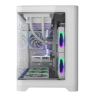 Компьютерный корпус 1STPLAYER UVIEW UV6 White (UV6-WH)