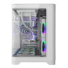 Компьютерный корпус 1STPLAYER UVIEW UV6 White (UV6-WH)