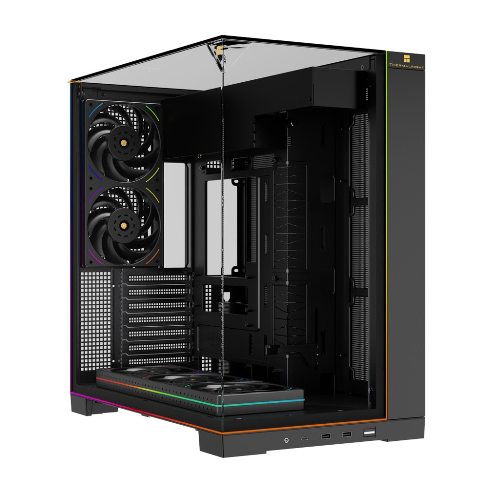 Компьютерный корпус Thermalright TR-A70 ARGB FanUB TG Black (TRA70AFUBB)