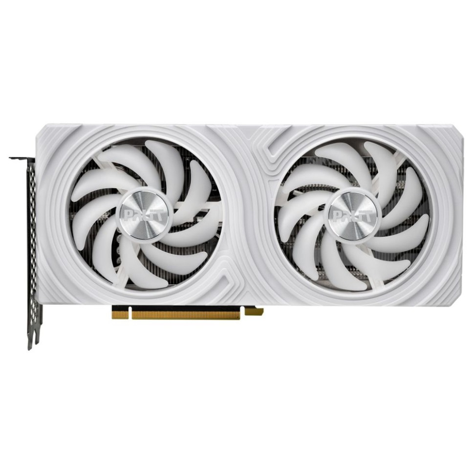 Видеокарта Palit (NE6406T019P1-1048L) GeForce RTX 4060 Ti 8GB White