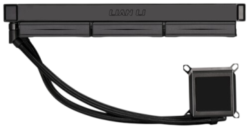 Система жидкостного охлаждения для процессора Lian Li GALAHAD II LCD 360 Black ARGB (GA2ALCD36B) (G89.GA2ALCD36B.R0) PWM