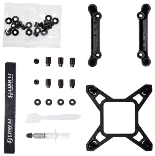 Система жидкостного охлаждения для процессора Lian Li GALAHAD II LCD 360 Black ARGB (GA2ALCD36B) (G89.GA2ALCD36B.R0) PWM