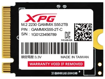 Твердотельный накопитель ADATA XPG 2000 Gb GAMMIX S55 (SGAMMIXS55-2T-C)