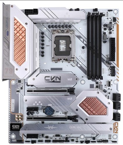 Материнская плата Colorful CVN Z790D5 GAMING FROZEN V20 White