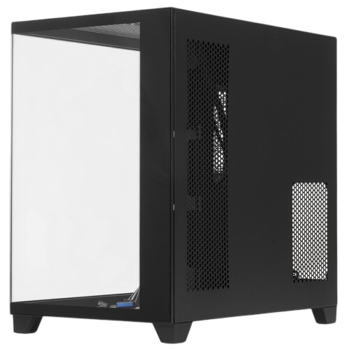 Компьютерный корпус 1STPLAYER MEGAVIEW MV8-TP Black (MV8-TP-BK)