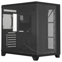 Компьютерный корпус 1STPLAYER MEGAVIEW MV8-TP Black (MV8-TP-BK)