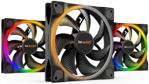 Комплект вентиляторов Be Quiet! LIGHT WINGS 140mm Triple-Pack BL078