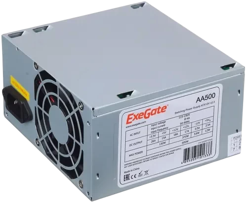 Блок питания ExeGate 500W AA500 (EX256711RUS-PC)