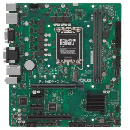 Материнская плата ASUS PRO H610M-C D4-CSM 90MB1A30-M0EAYC