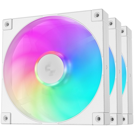 Комплект вентиляторов для корпуса Deepcool FD14 ARGB WH-3 IN 1 ARGB White