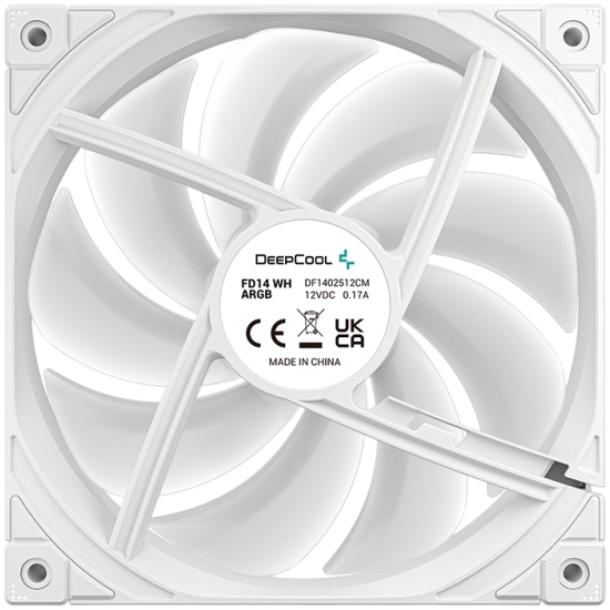 Комплект вентиляторов для корпуса Deepcool FD14 ARGB WH-3 IN 1 ARGB White