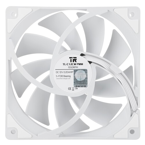 Вентилятор для корпуса Thermalright TL-C12CW White (TRTLC12CW)