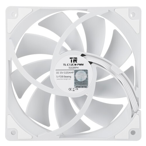 Вентилятор для корпуса Thermalright TL-C12CW White (TRTLC12CW)