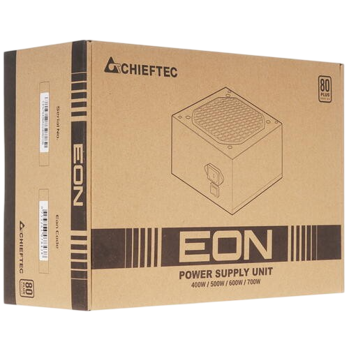Блок питания Chieftec 600W Eon Black (ZPU-600S)