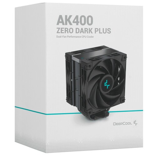 Кулер для процессора Deepcool AK400 ZERO DARK PLUS R-AK400-BKNNMD-G-1