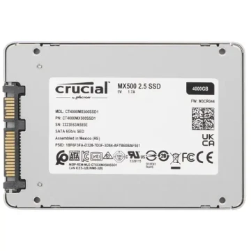 Π’Π²Π΅ΡΠ΄ΠΎΡΠ΅Π»ΡΠ½ΡΠΉ Π½Π°ΠΊΠΎΠΏΠΈΡΠ΅Π»Ρ CRUCIAL 4000 Gb MX500 CT4000MX500SSD1