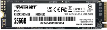 Твердотельный накопитель Patriot 256 Gb P320 (P320P256GM28)