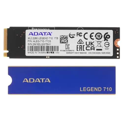 Твердотельный накопитель ADATA XPG 1000 Gb LEGEND 710 (ALEG-710-1TCS)