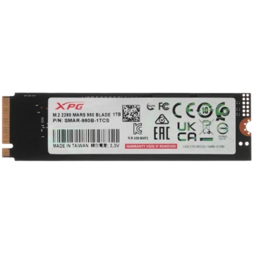 Твердотельный накопитель ADATA XPG 1000 Gb MARS 980 BLADE (SMAR-980B-1TCS)