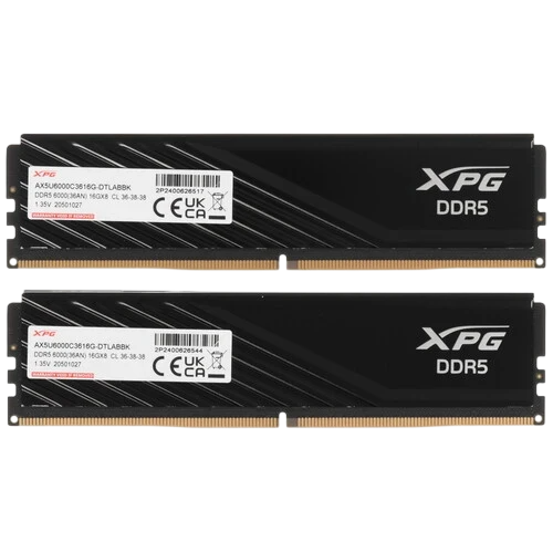 Оперативная память 32 Gb 6000 MHz ADATA XPG LANCER Blade (AX5U6000C3616G-DTLABBK)