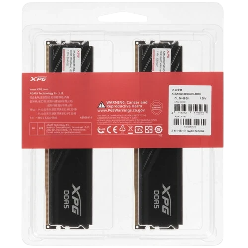 Оперативная память 32 Gb 6000 MHz ADATA XPG LANCER Blade (AX5U6000C3616G-DTLABBK)