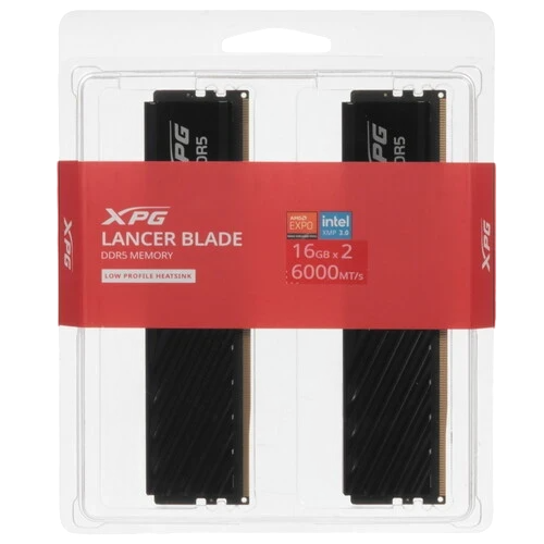 Оперативная память 32 Gb 6000 MHz ADATA XPG LANCER Blade (AX5U6000C3616G-DTLABBK)