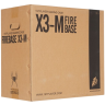Компьютерный корпус 1STPLAYER FIREBASE X3-M TG LED Black (X3-M-BK-4F1)