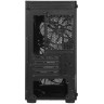 Компьютерный корпус 1STPLAYER FIREBASE X3-M TG LED Black (X3-M-BK-4F1)
