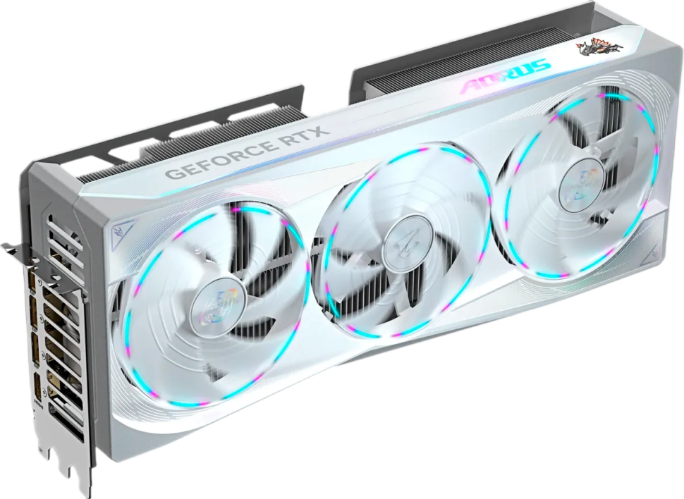Видеокарта Gigabyte (GV-N5080AORUSM ICE-16GD) GeForce RTX 5080 16GB AORUS MASTER ICE