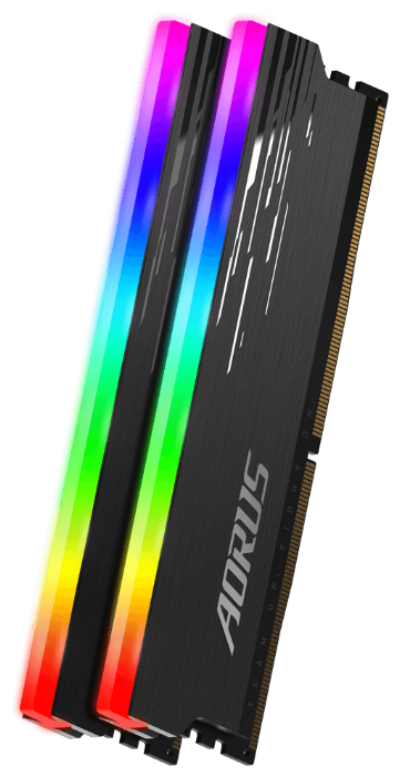 Оперативная память 16 Gb 4400 MHz GIGABYTE AORUS Black RGB (GP-ARS16G44)