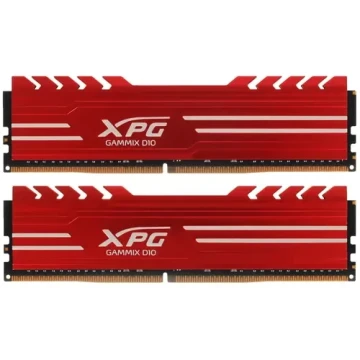 Оперативная память 16 Gb 3200 MHz ADATA XPG GAMMIX D10 Red (AX4U32008G16A-DR10)