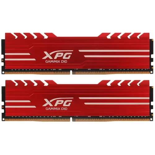 Оперативная память 16 Gb 3200 MHz ADATA XPG GAMMIX D10 Red (AX4U32008G16A-DR10)