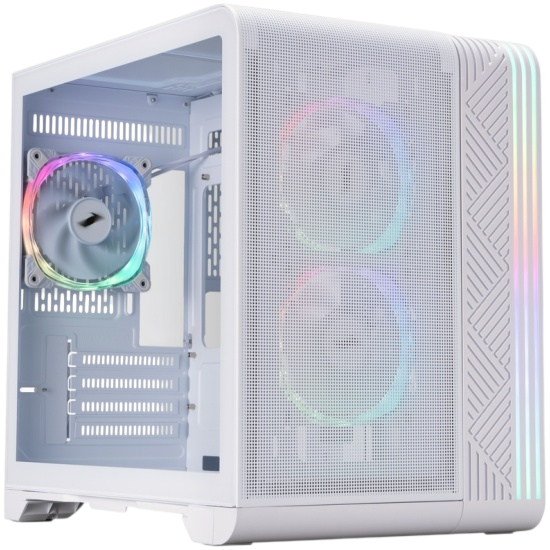 Компьютерный корпус 1STPLAYER VT5 ARGB White (VT5-WH-3FS7-W)