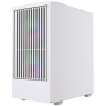 Компьютерный корпус Powercase Mistral SM07 TG ARGB White (CMMSM07W-A3)
