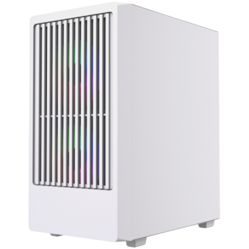 Компьютерный корпус Powercase Mistral SM07 TG ARGB White (CMMSM07W-A3)