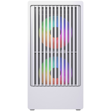 Компьютерный корпус Powercase Mistral SM07 TG ARGB White (CMMSM07W-A3)