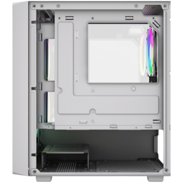 Компьютерный корпус Powercase Mistral SM07 TG ARGB White (CMMSM07W-A3)
